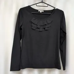 BOOGIE❀WOOGIE 胸元フリルカットソー