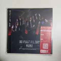 BE:FIRST ALL DAY　MV盤　CD +DVD