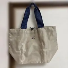 Kitamura トートバッグ ベージュ ネイビー