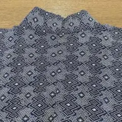 ゆかた　浴衣　絞り　シボ加工　手縫い　シャリ感　涼しい　昭和 レトロ　リメイク