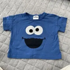 SESAME STREET クッキーモンスター 半袖Tシャツ 90cmのサムネイル