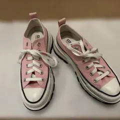 コンバース　厚底スニーカー　24cm