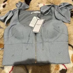 JEWELS ライトブルー 上下セット セットアップ ミニスカート