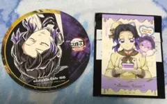 鬼滅の刃バレンタイン＆ホワイトデー コースター チョコ風カード 胡蝶しのぶ