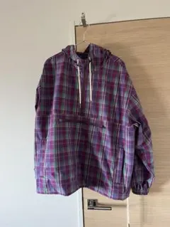 新品　PORTANCE / STAY DRY ANORAK PURPLE CHKのサムネイル