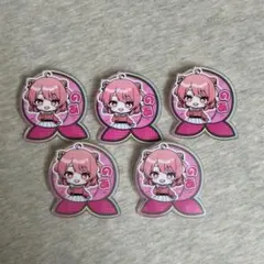 カラフルピーチ のあ アクリルクリップ