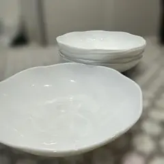 白いお皿　波型ボウルセット　ヤマザキ春のパン祭り