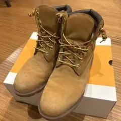 Timberland ベージュ ハイカットブーツ 26.5 Timberland ベージュ スエード ハイカットブーツ SIZE 26cm