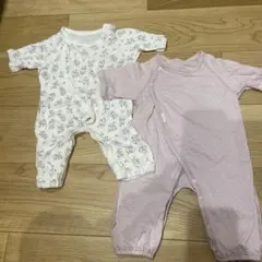 プティマイン　ロンパース　2着セット