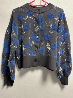 LOWRYS FARM 花柄カーディガン 長袖