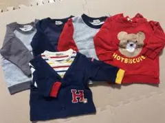 ミキハウス　ホットビスケッツ　上着　80cmサイズ　5着