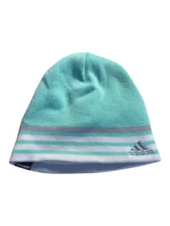 adidas ストライプ ニット帽 CLIMAWARM
