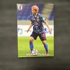小川諒也 サッカー日本代表 カルビー カード 2022