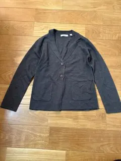 美品niko and ... ダークグレー テーラードジャケット