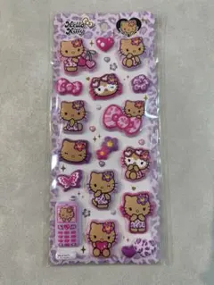 【新品未開封•正規品】ハローキティ　日焼けキティ　もちもちマシュマロシール