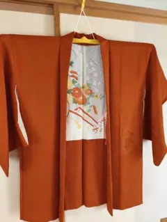 超美品　着物　羽織り　絞り