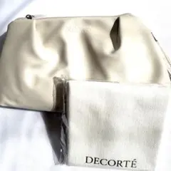 DECORTÉ ホワイト ポーチ 付属品付き