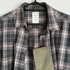 MISTER GENTLEMAN チェック柄ネルシャツ M