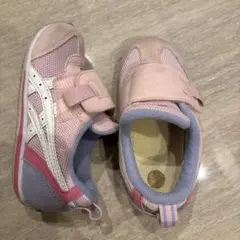 ASICS キッズ スニーカー ピンク　15.5のサムネイル
