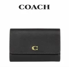 COACHコーチエッシェンシャルミディアムフラットウォレット二つ折り財布