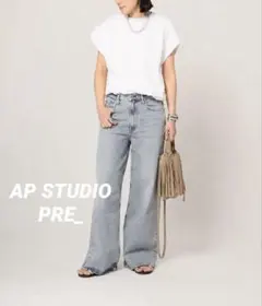 AP STUDIO PRE_ プレ ショートスリーブカットソーのサムネイル