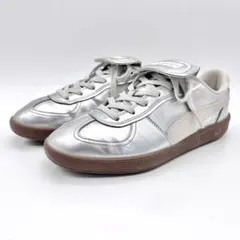 プーマ パレルモ プレミアム メタリック シルバー グレー emmi 限定