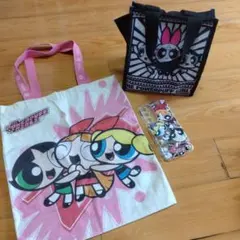 パワーパフガールズ トートバッグとスマホケースセット