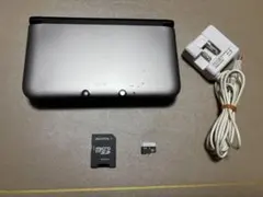 Nintendo 3DSLL シルバー&ブラック