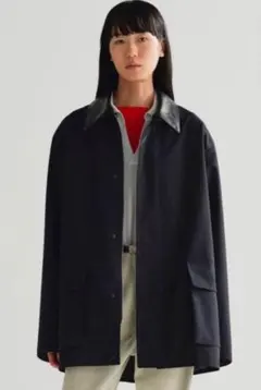 AURALEE WOOL MAX CANVAS BLOUSON サイズ1のサムネイル