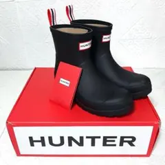 ✨新品箱付き✨HUNTER✨ハンター　レディース ショートレインブーツ