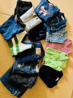 【まとめ売】130cm ~15点セットLLビーンUNIQLOコムサデモード他