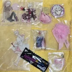 九条天 ミニペンライト アクスタ アニカフェ チャーム アクキー 缶バッジ
