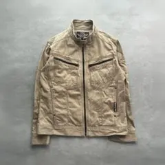 90s vintage 短丈 スタンドカラー ライダース y2k アメカジのサムネイル