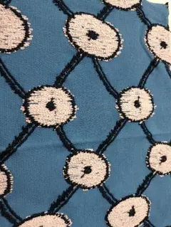 ミナペルホネン copains ブルー 刺繍 mina