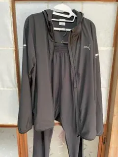 PUMA ランニング上下セット ブラック