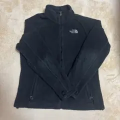 THE NORTH FACE ノースフェイス 黒フルジップフリースジャケット L