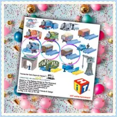 カプセルプラレール トーマス レインボー 雪かきトーマス アニー クララベル