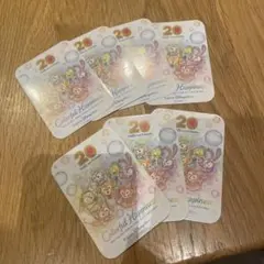 ダッフィー20周年 カラフルハピネス ステッカー7枚セット