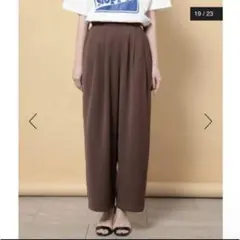 新品　FREAK'S STORE リネンライクワイドパンツのサムネイル
