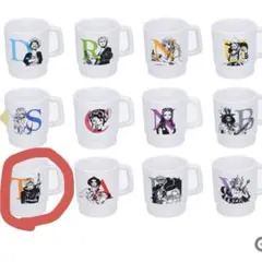 ONE PIECE カプセル入り　アルファベットマグ　ガチャガチャ