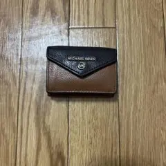 MICHAEL KORS 三つ折り財布 ブラウン/ブラック