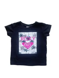 ROXY 子供服ベビー服　ブラックTシャツ サイズ100夏服のサムネイル