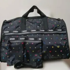 2811　レスポMr.Men&LittleMiss　ボストンバッグ&ポーチセット