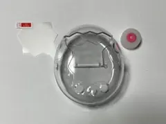 たまごっちパラダイス　クリアケース　ピンク　ダイヤルカバー