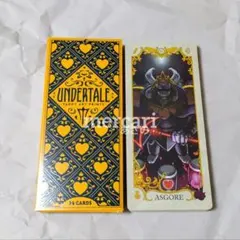 UNDERTALE アンダーテイル タロット風カード 中古 難アリのサムネイル