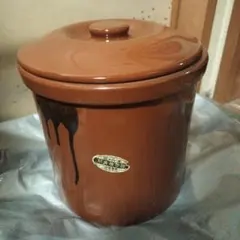 久松窯 陶器製 漬物容器 蓋付き 壺 - メルカリ