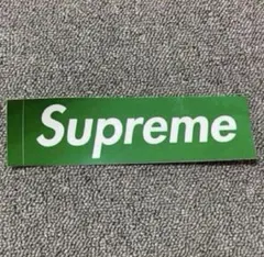 Supreme boxlogo sticker green