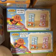 アンパンマン縦置きティッシュケース　アンパンマン、ドキンちゃん2個セット