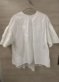 drawer DRAWER ドゥロワー リネン フレンチスリーブ カットソー - メルカリ