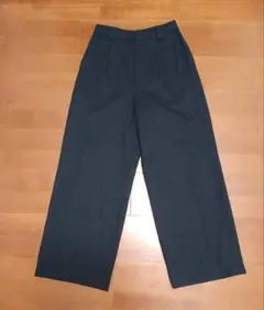 裾ほつれあり　グリーンレーベルリラクシング　ネイビー　パンツ　36　秋冬物